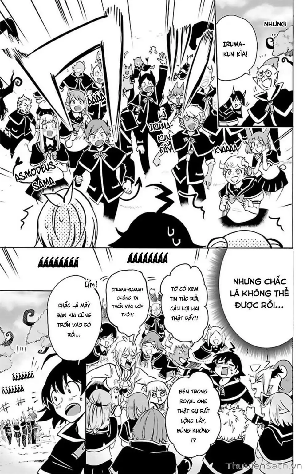 Truyện Tranh Chào Mừng Cậu Đến Trường Iruma-Kun trang 7