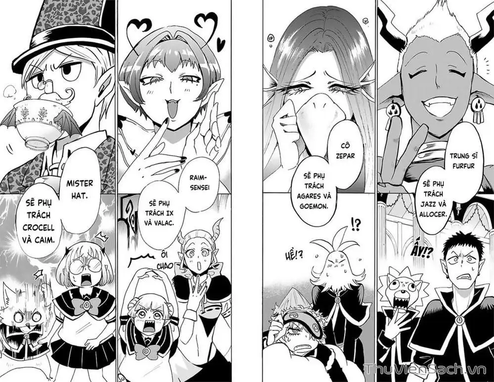 Truyện Tranh Chào Mừng Cậu Đến Trường Iruma-Kun trang 7