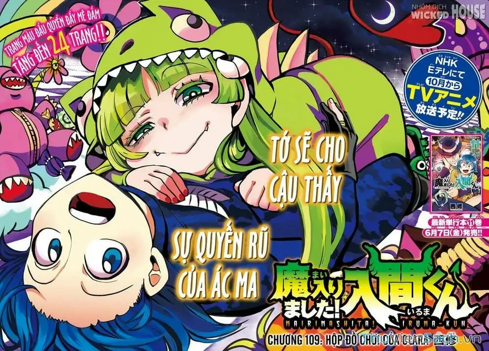 Truyện Tranh Chào Mừng Cậu Đến Trường Iruma-Kun trang 7
