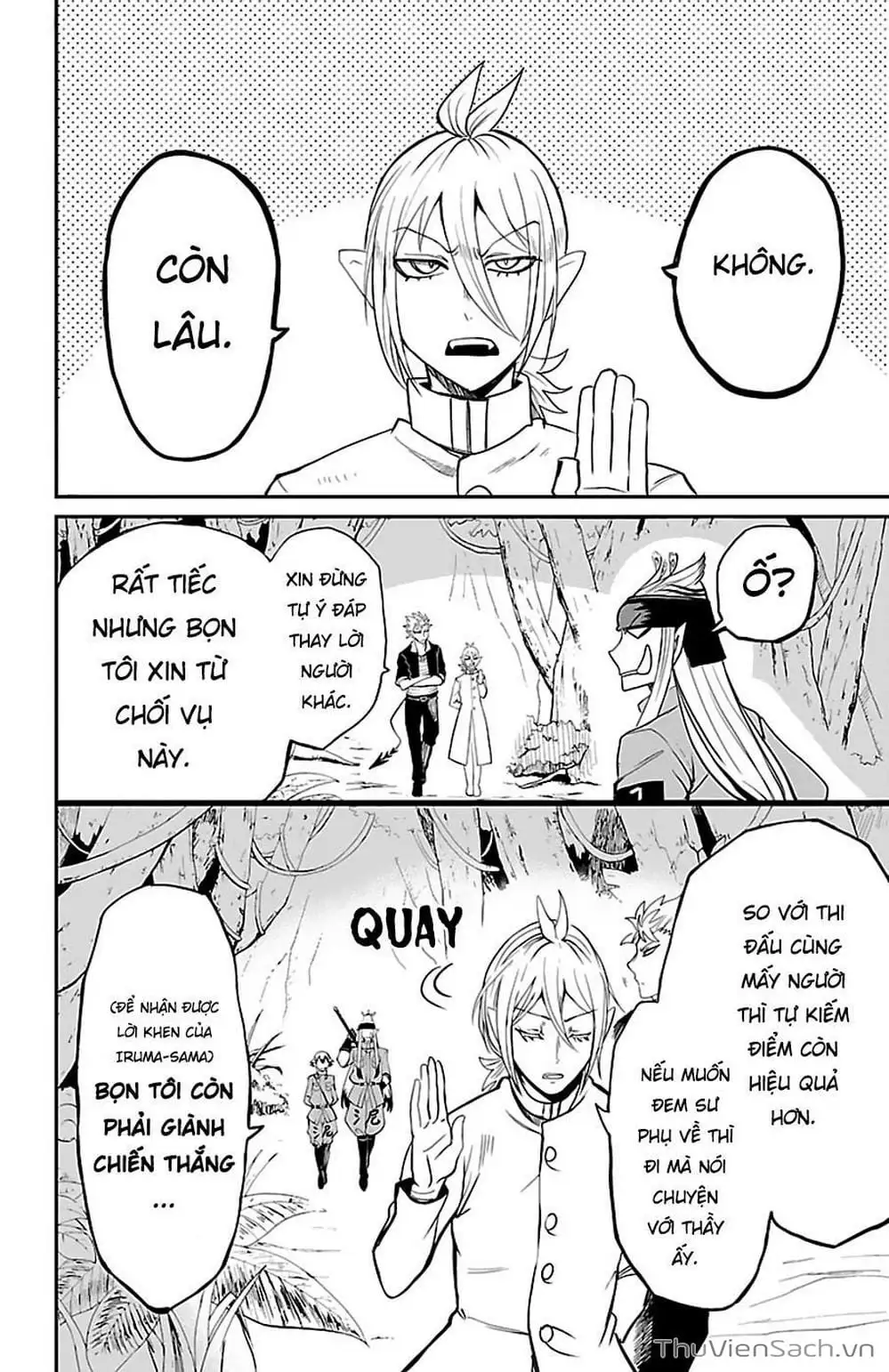 Truyện Tranh Chào Mừng Cậu Đến Trường Iruma-Kun trang 7