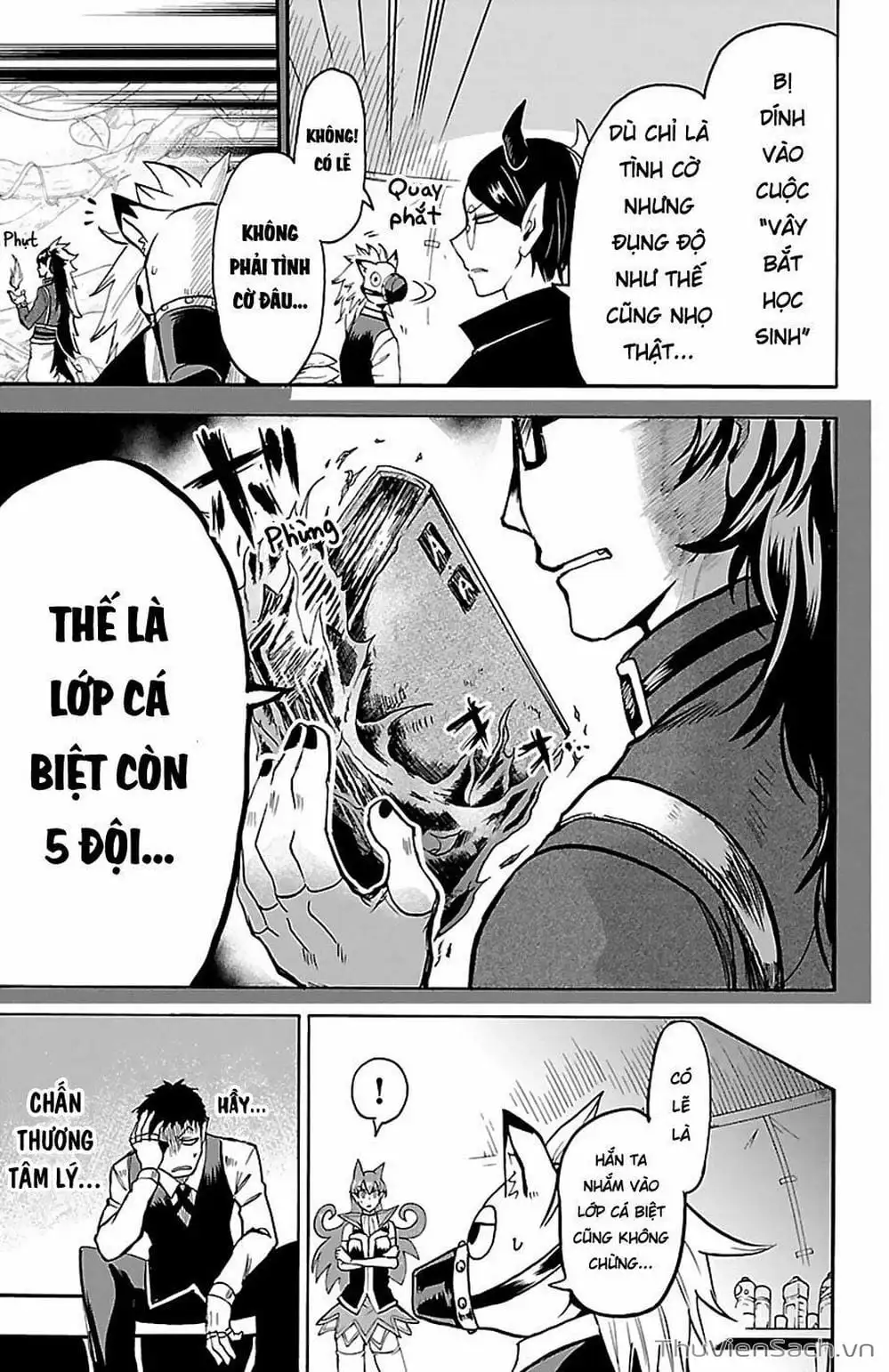 Truyện Tranh Chào Mừng Cậu Đến Trường Iruma-Kun trang 7