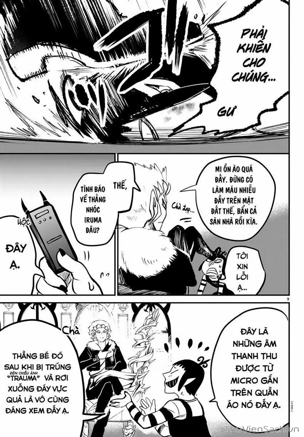 Truyện Tranh Chào Mừng Cậu Đến Trường Iruma-Kun trang 7
