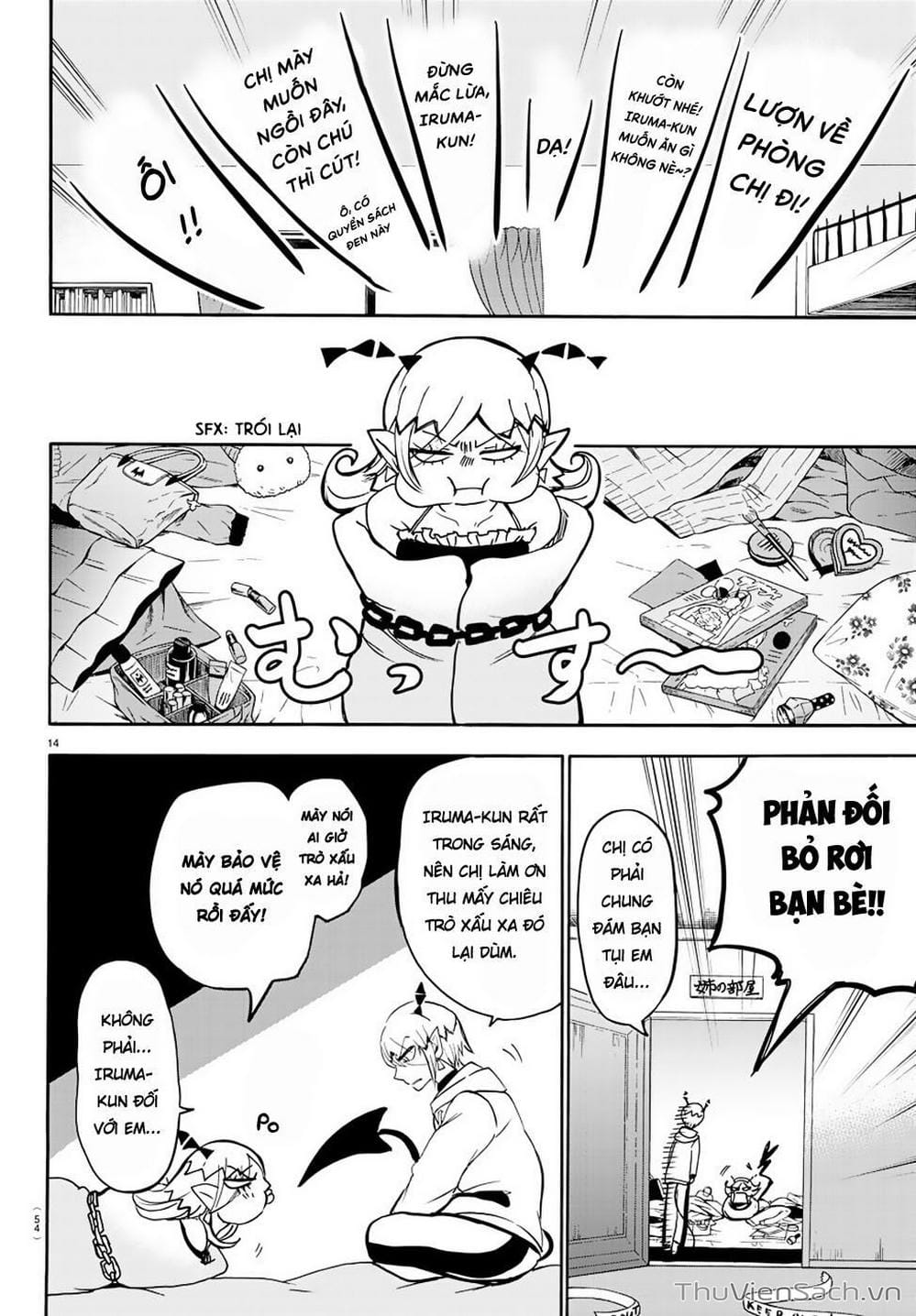 Truyện Tranh Chào Mừng Cậu Đến Trường Iruma-Kun trang 7