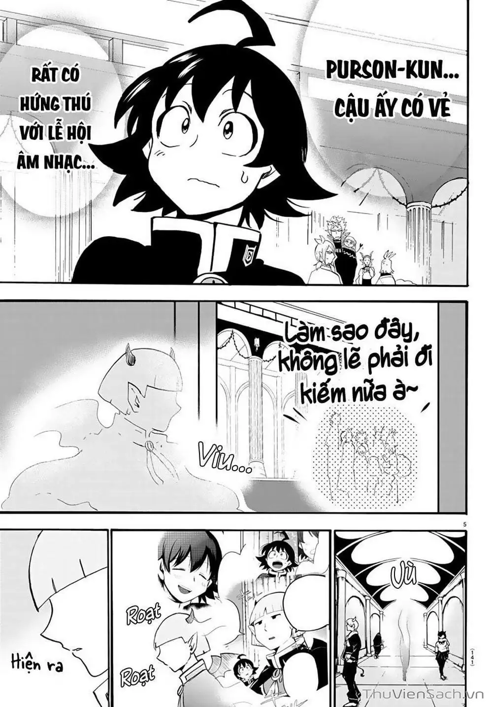 Truyện Tranh Chào Mừng Cậu Đến Trường Iruma-Kun trang 7