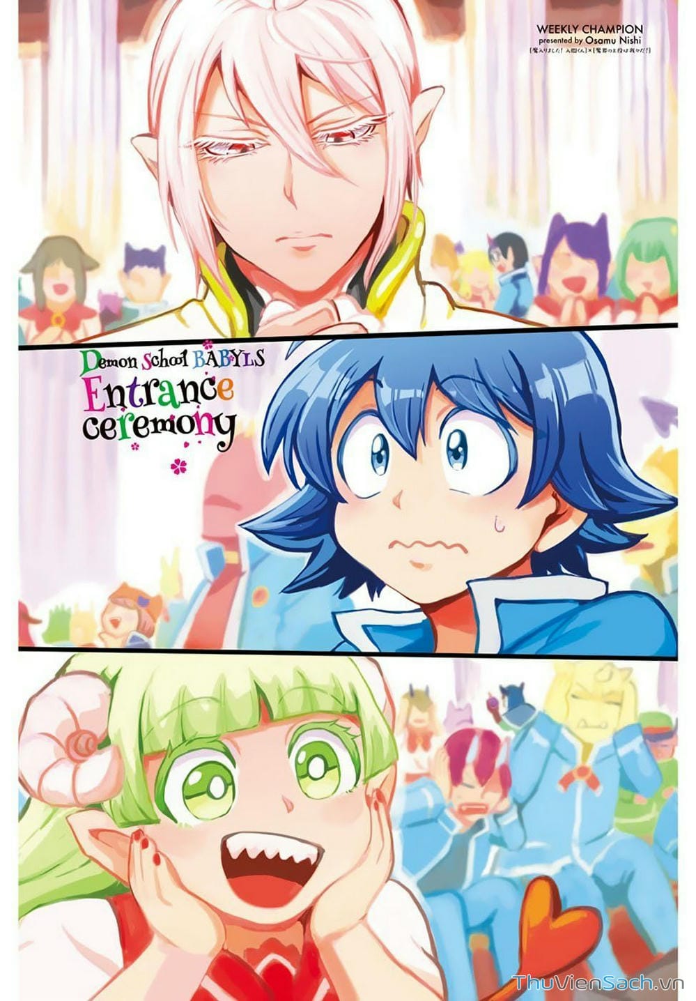 Truyện Tranh Chào Mừng Cậu Đến Trường Iruma-Kun trang 7