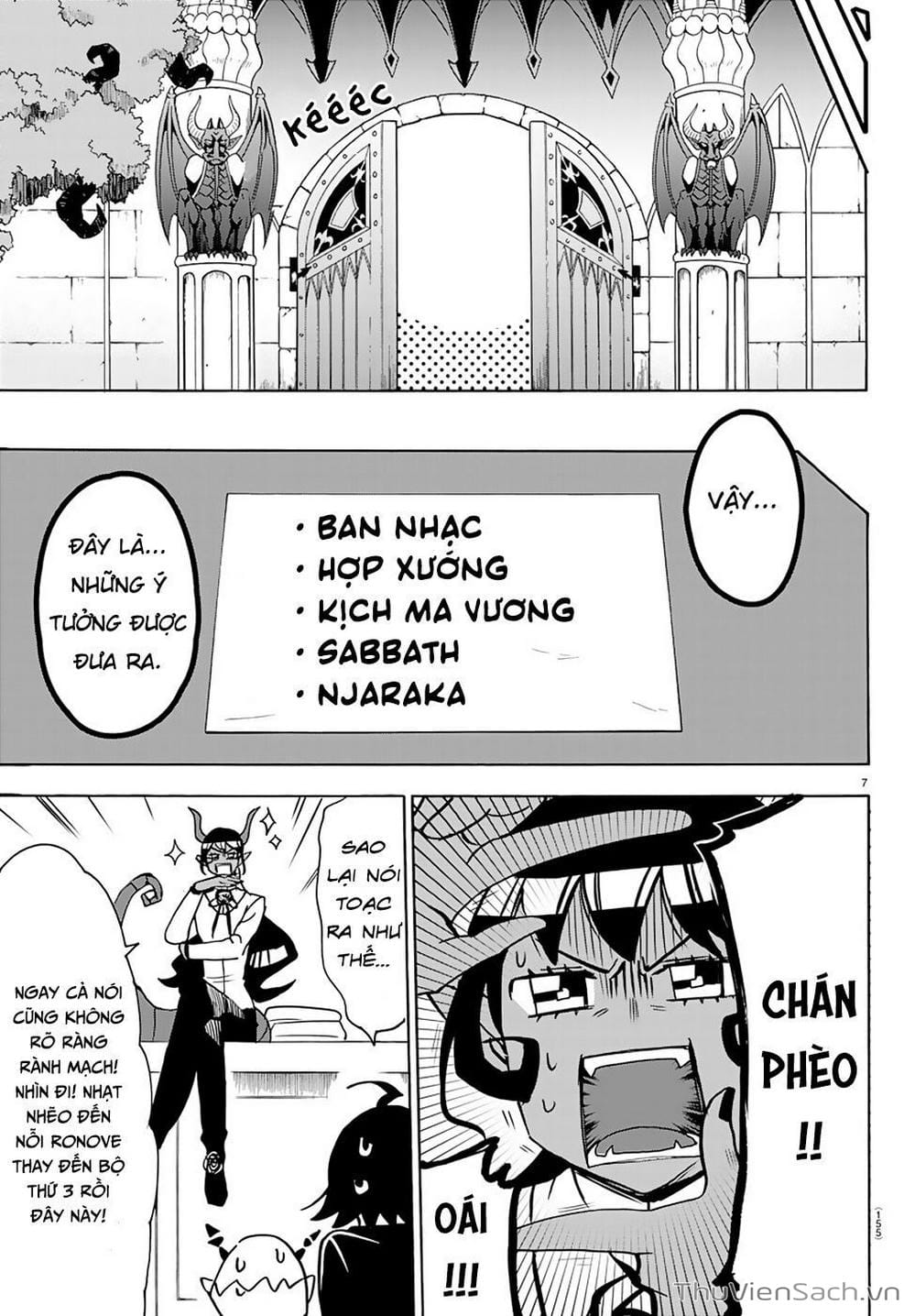 Truyện Tranh Chào Mừng Cậu Đến Trường Iruma-Kun trang 7