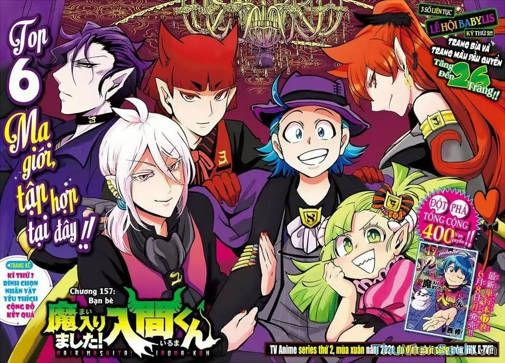 Truyện Tranh Chào Mừng Cậu Đến Trường Iruma-Kun trang 7