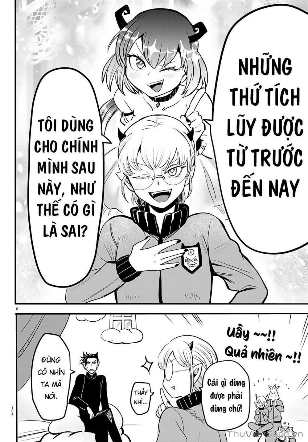 Truyện Tranh Chào Mừng Cậu Đến Trường Iruma-Kun trang 7