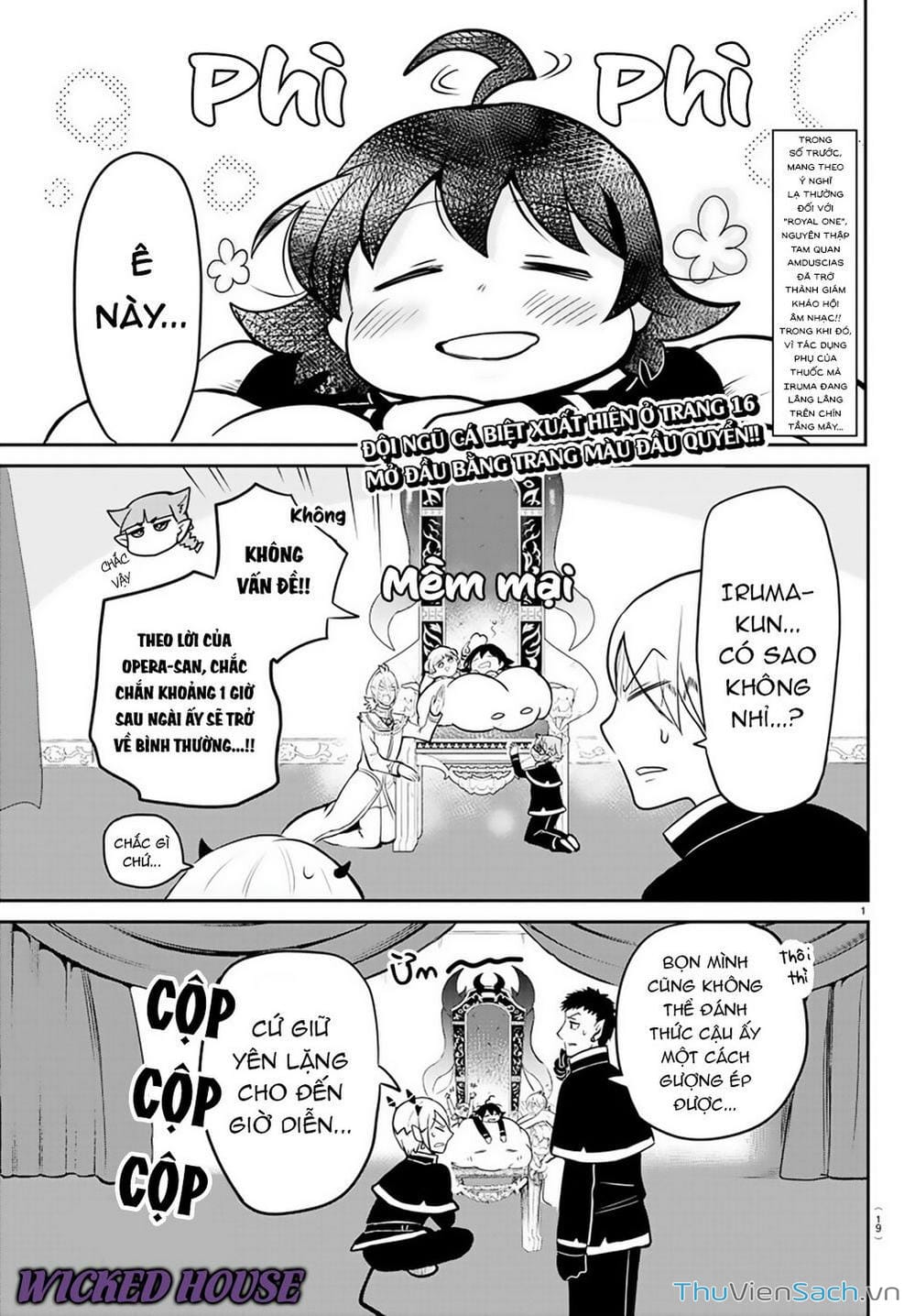 Truyện Tranh Chào Mừng Cậu Đến Trường Iruma-Kun trang 7