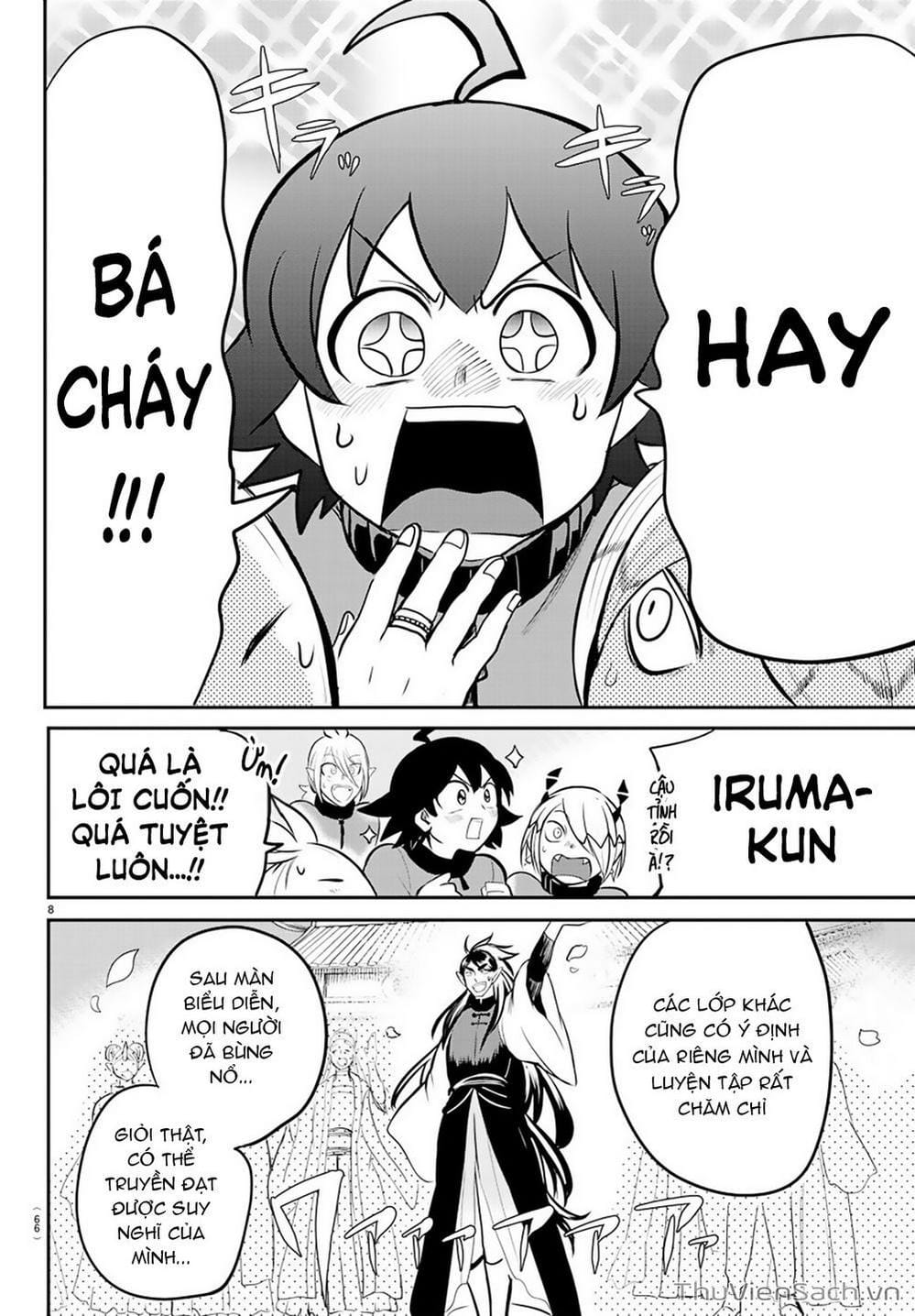 Truyện Tranh Chào Mừng Cậu Đến Trường Iruma-Kun trang 7