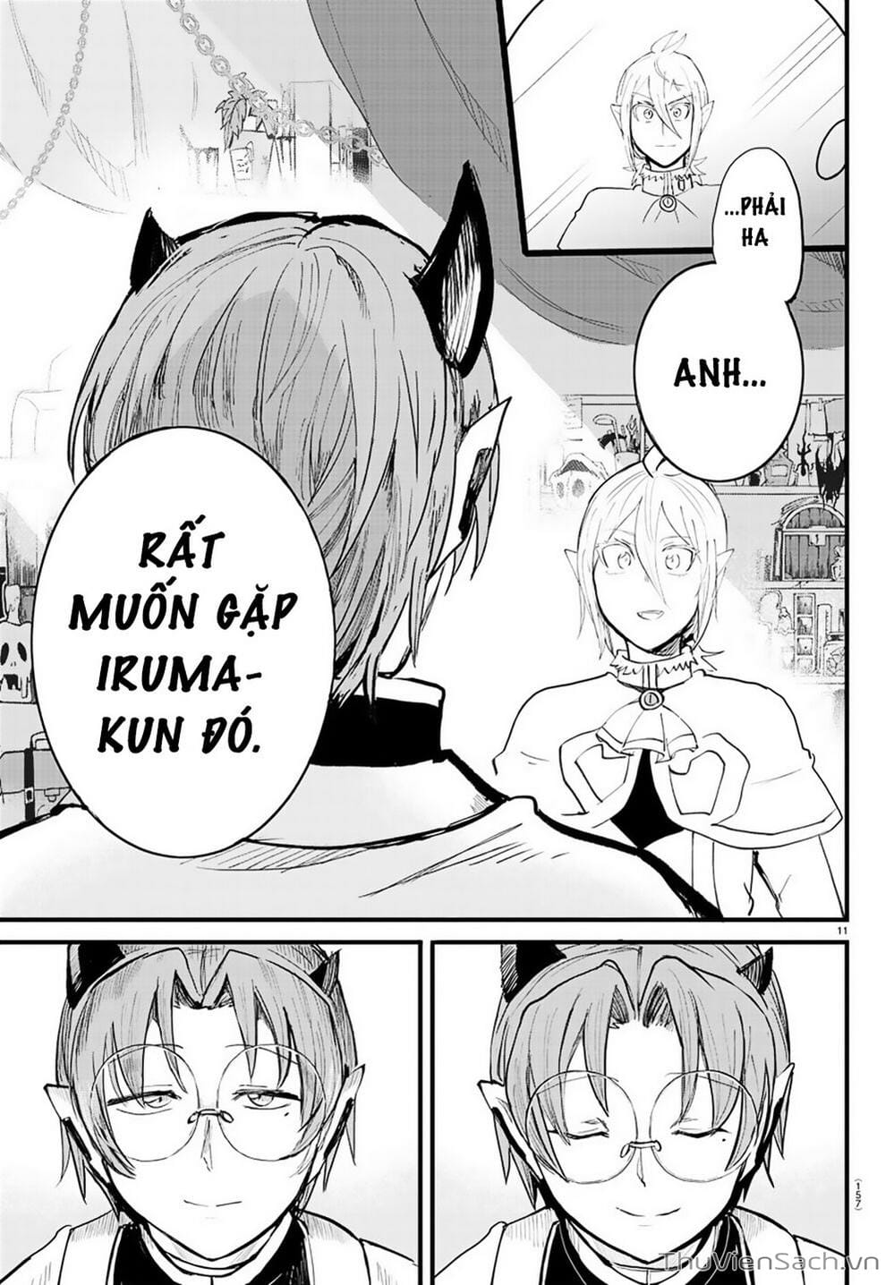 Truyện Tranh Chào Mừng Cậu Đến Trường Iruma-Kun trang 7