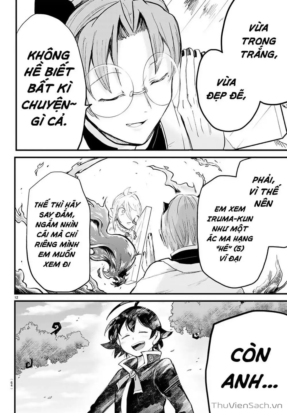 Truyện Tranh Chào Mừng Cậu Đến Trường Iruma-Kun trang 7