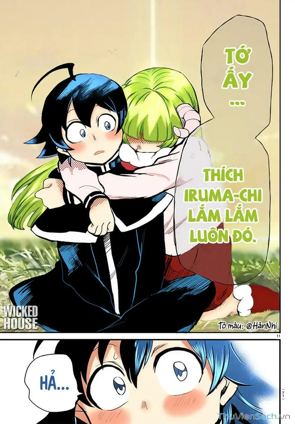 Truyện Tranh Chào Mừng Cậu Đến Trường Iruma-Kun trang 7