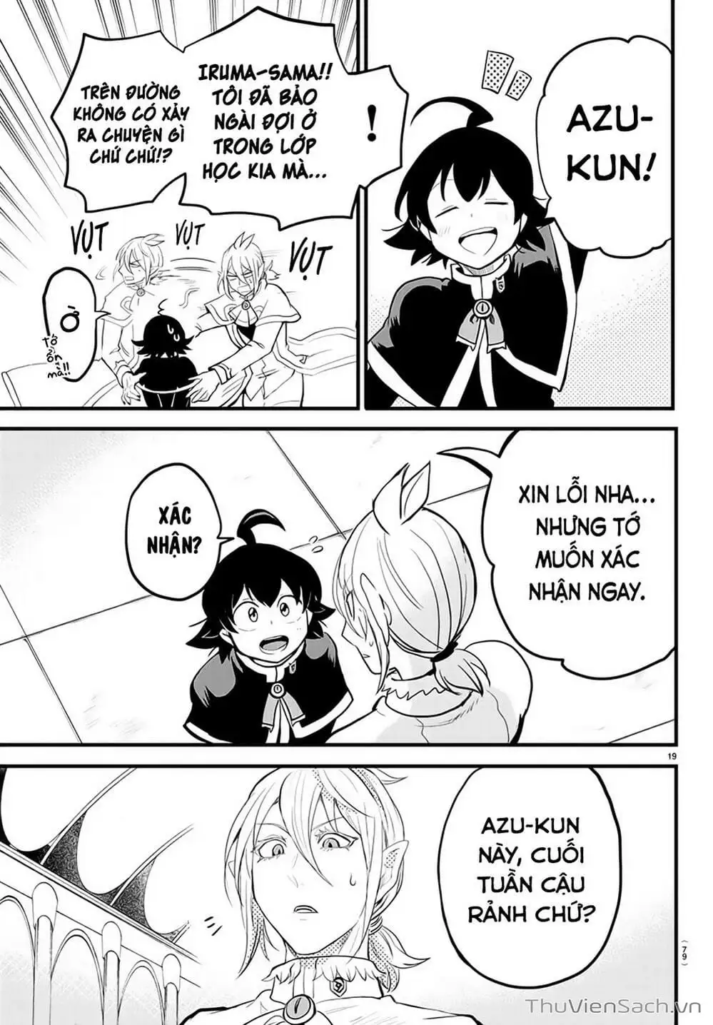 Truyện Tranh Chào Mừng Cậu Đến Trường Iruma-Kun trang 7