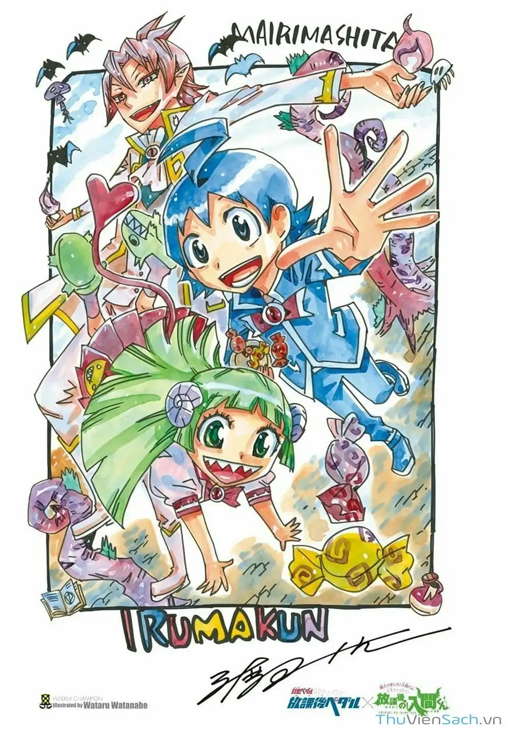 Truyện Tranh Chào Mừng Cậu Đến Trường Iruma-Kun trang 7