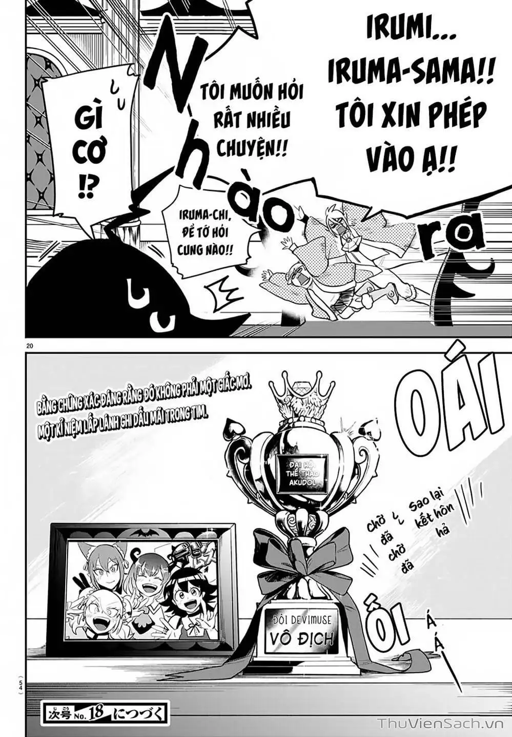 Truyện Tranh Chào Mừng Cậu Đến Trường Iruma-Kun trang 7