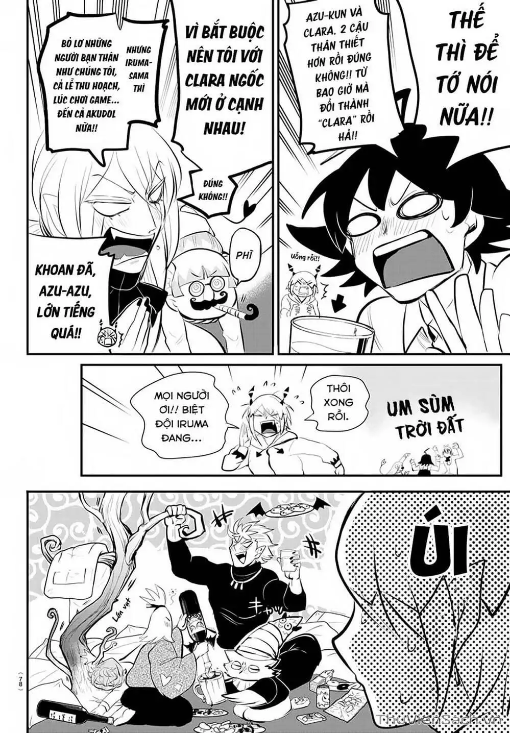 Truyện Tranh Chào Mừng Cậu Đến Trường Iruma-Kun trang 7