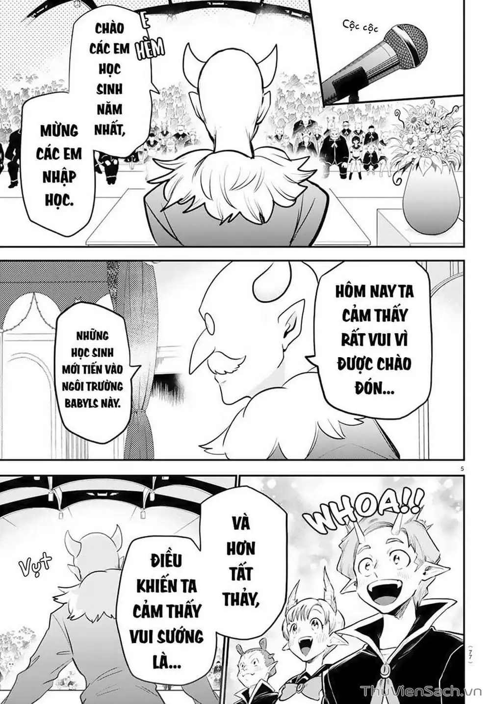 Truyện Tranh Chào Mừng Cậu Đến Trường Iruma-Kun trang 7