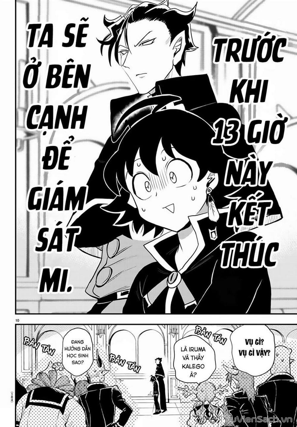 Truyện Tranh Chào Mừng Cậu Đến Trường Iruma-Kun trang 7