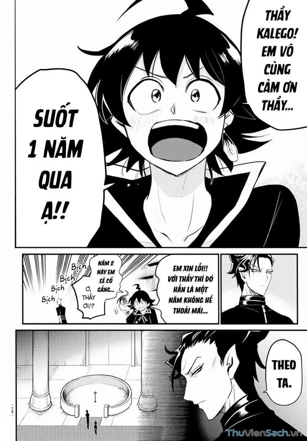 Truyện Tranh Chào Mừng Cậu Đến Trường Iruma-Kun trang 7