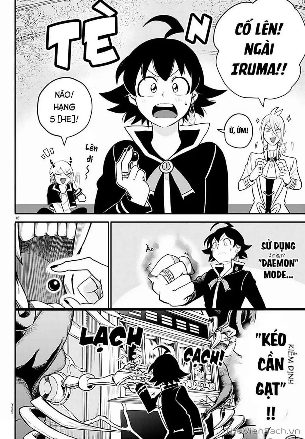 Truyện Tranh Chào Mừng Cậu Đến Trường Iruma-Kun trang 7