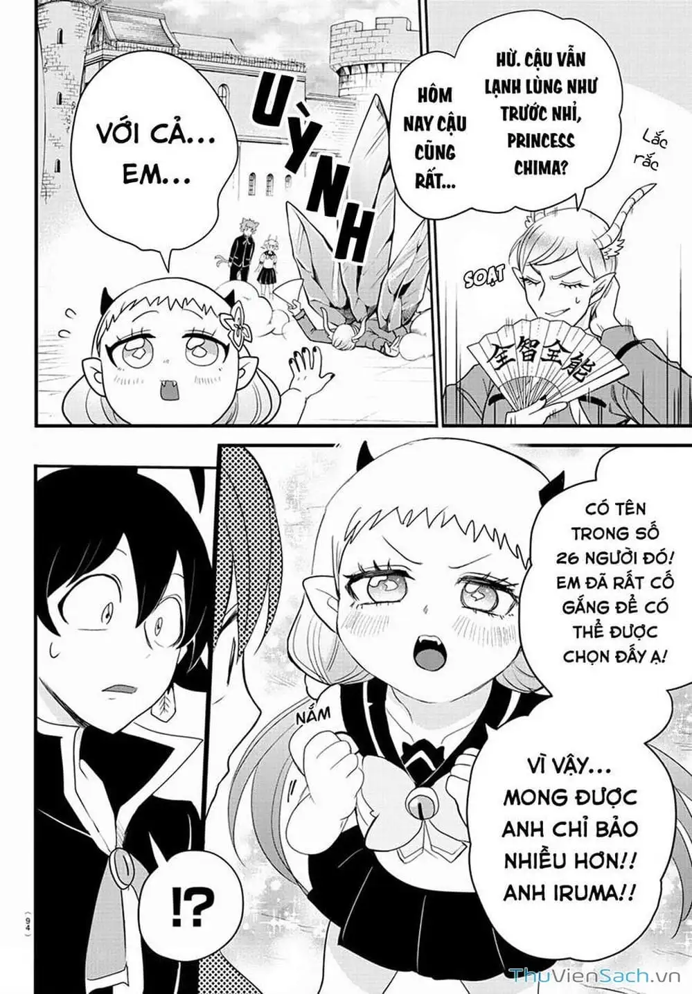 Truyện Tranh Chào Mừng Cậu Đến Trường Iruma-Kun trang 7