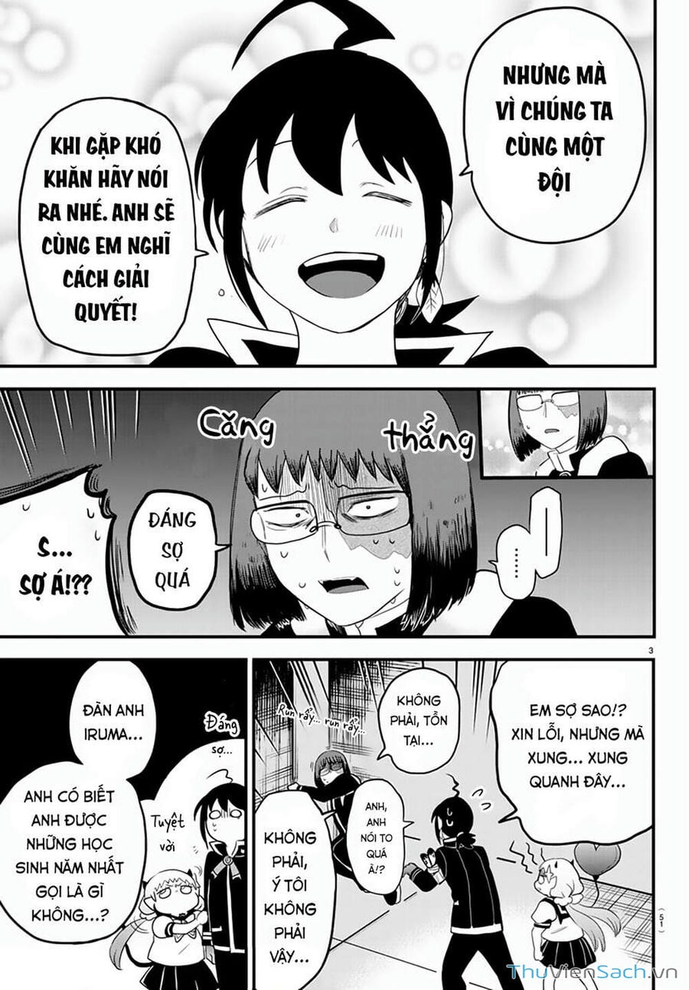 Truyện Tranh Chào Mừng Cậu Đến Trường Iruma-Kun trang 7