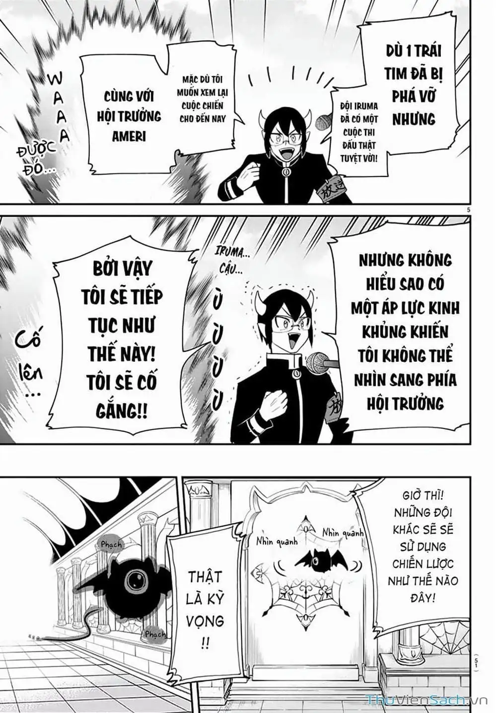 Truyện Tranh Chào Mừng Cậu Đến Trường Iruma-Kun trang 7