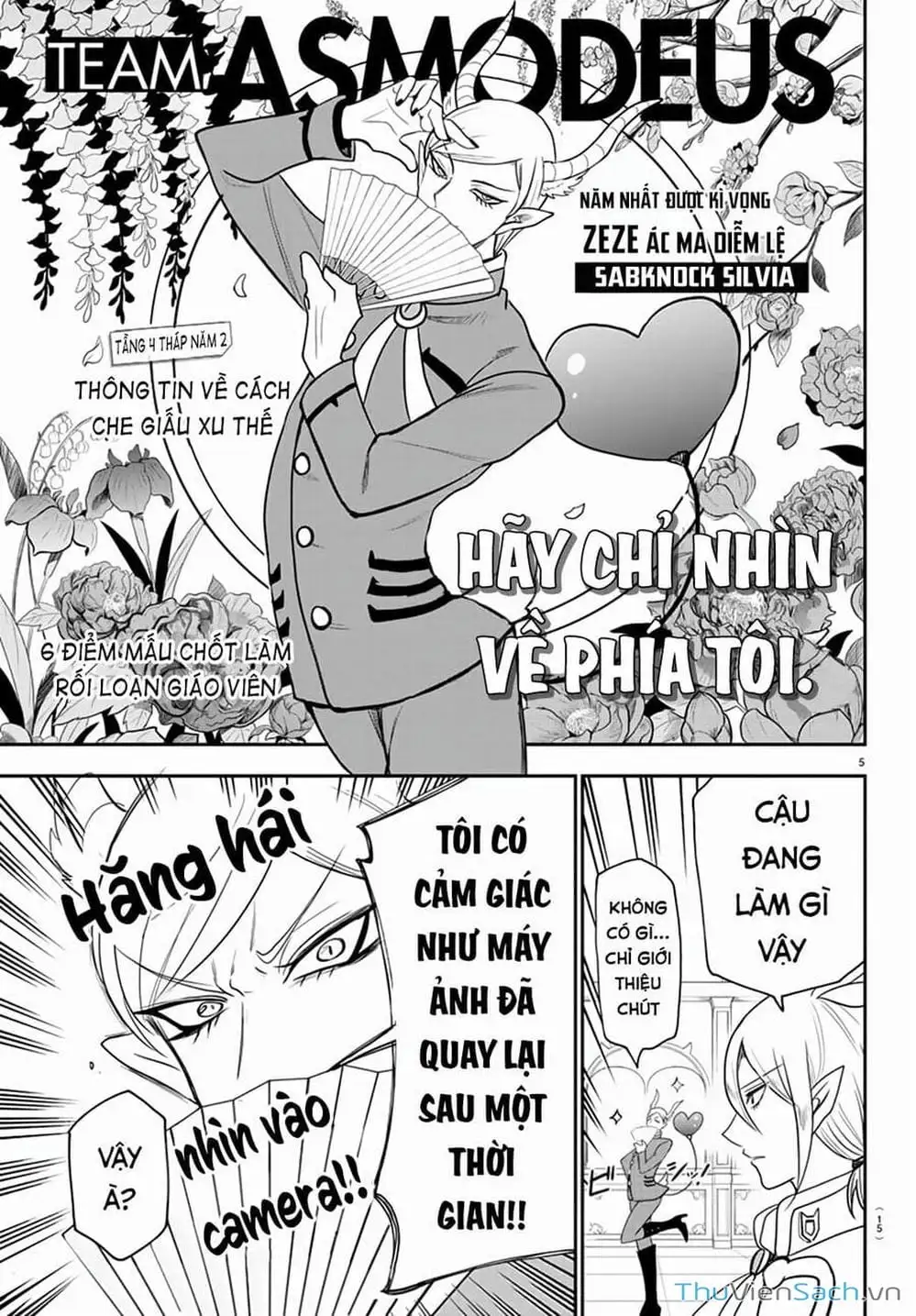 Truyện Tranh Chào Mừng Cậu Đến Trường Iruma-Kun trang 7