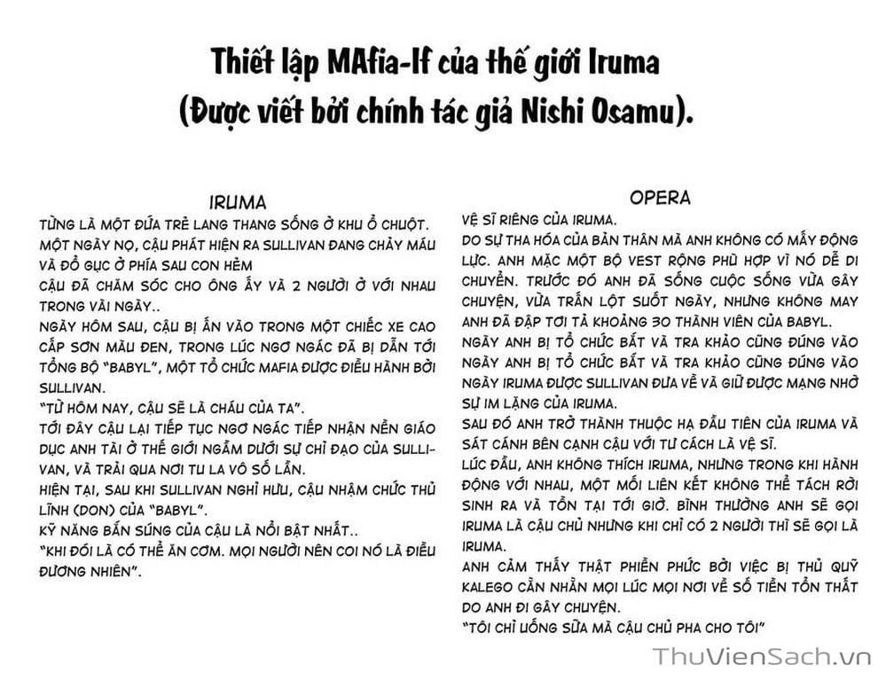 Truyện Tranh Chào Mừng Cậu Đến Trường Iruma-Kun trang 7