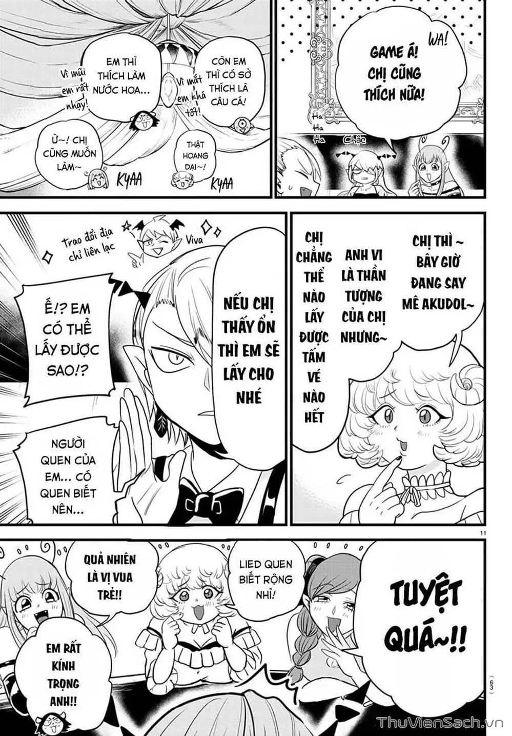 Truyện Tranh Chào Mừng Cậu Đến Trường Iruma-Kun trang 7