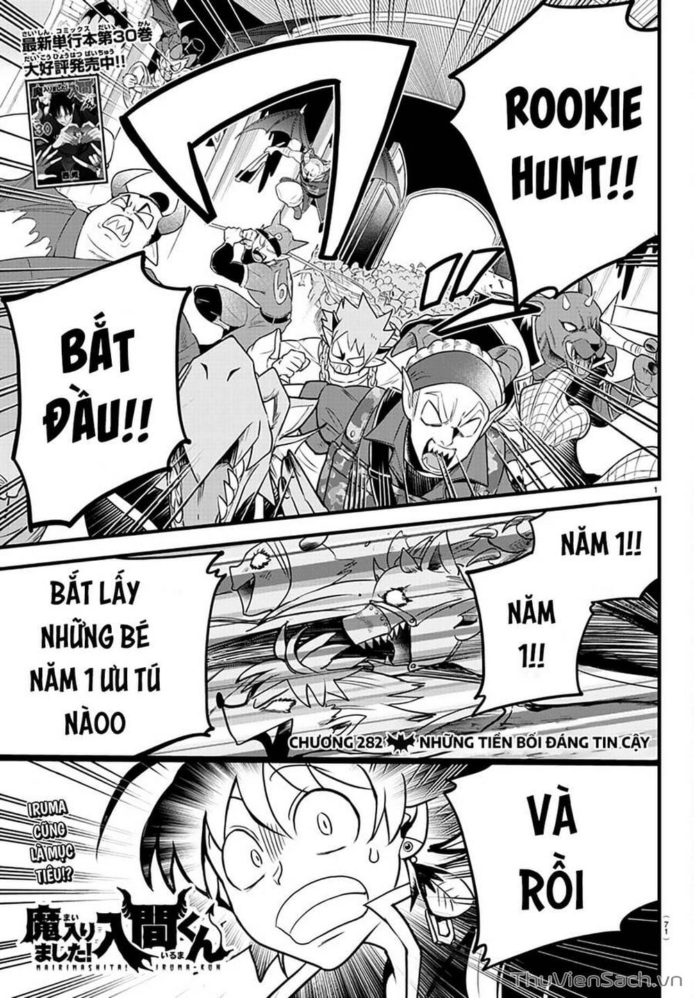 Truyện Tranh Chào Mừng Cậu Đến Trường Iruma-Kun trang 7