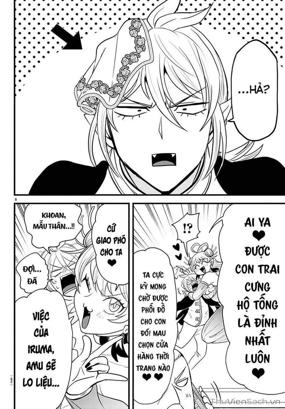 Truyện Tranh Chào Mừng Cậu Đến Trường Iruma-Kun trang 7