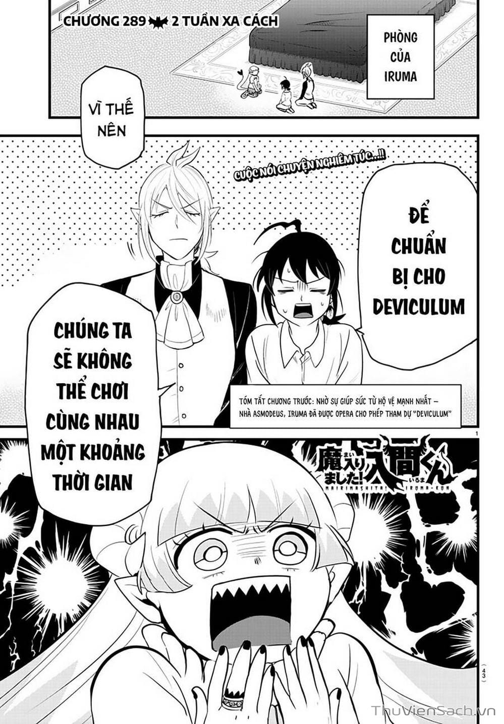 Truyện Tranh Chào Mừng Cậu Đến Trường Iruma-Kun trang 5774