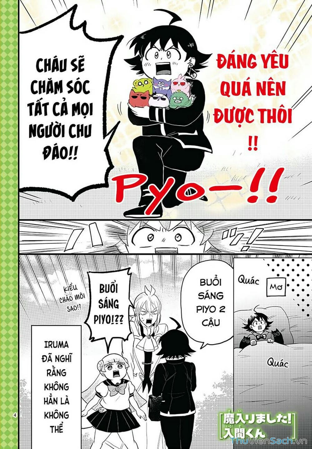 Truyện Tranh Chào Mừng Cậu Đến Trường Iruma-Kun trang 7