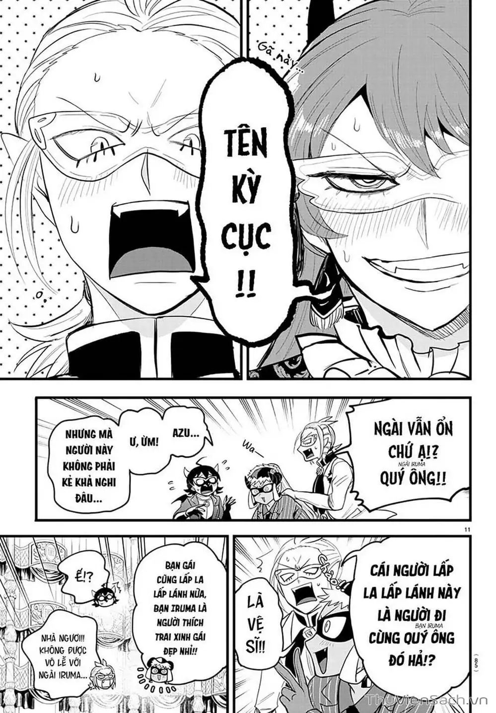 Truyện Tranh Chào Mừng Cậu Đến Trường Iruma-Kun trang 7