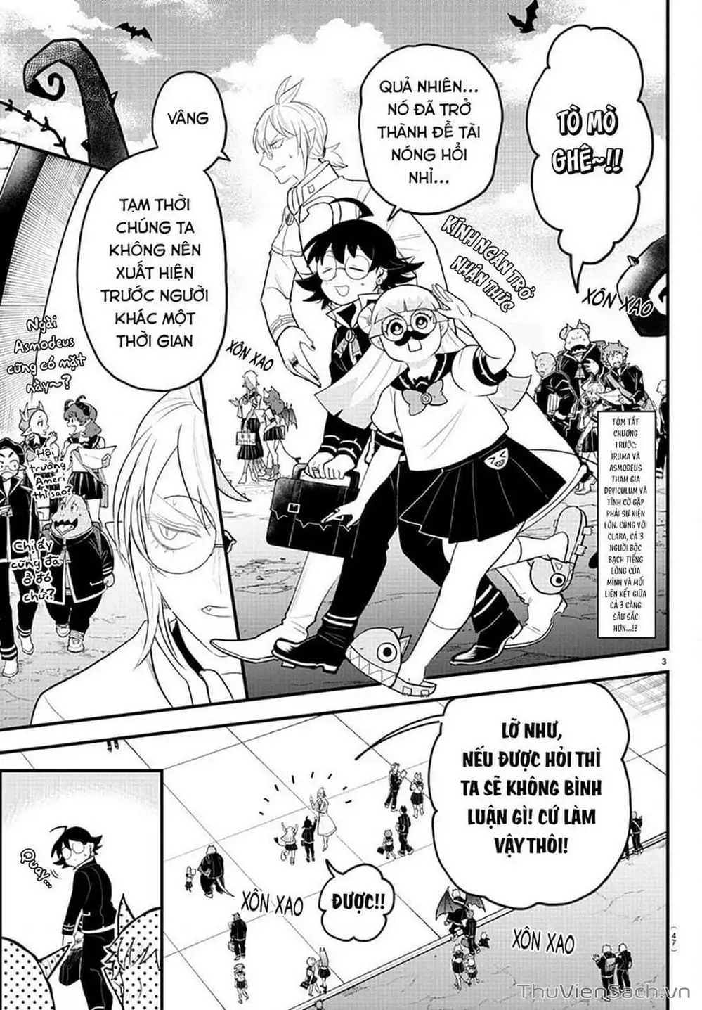 Truyện Tranh Chào Mừng Cậu Đến Trường Iruma-Kun trang 7