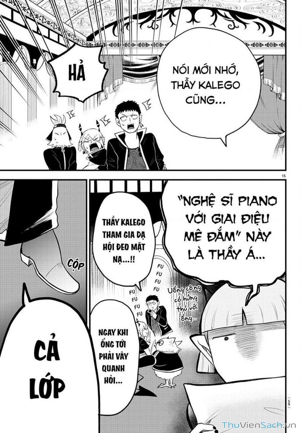 Truyện Tranh Chào Mừng Cậu Đến Trường Iruma-Kun trang 7