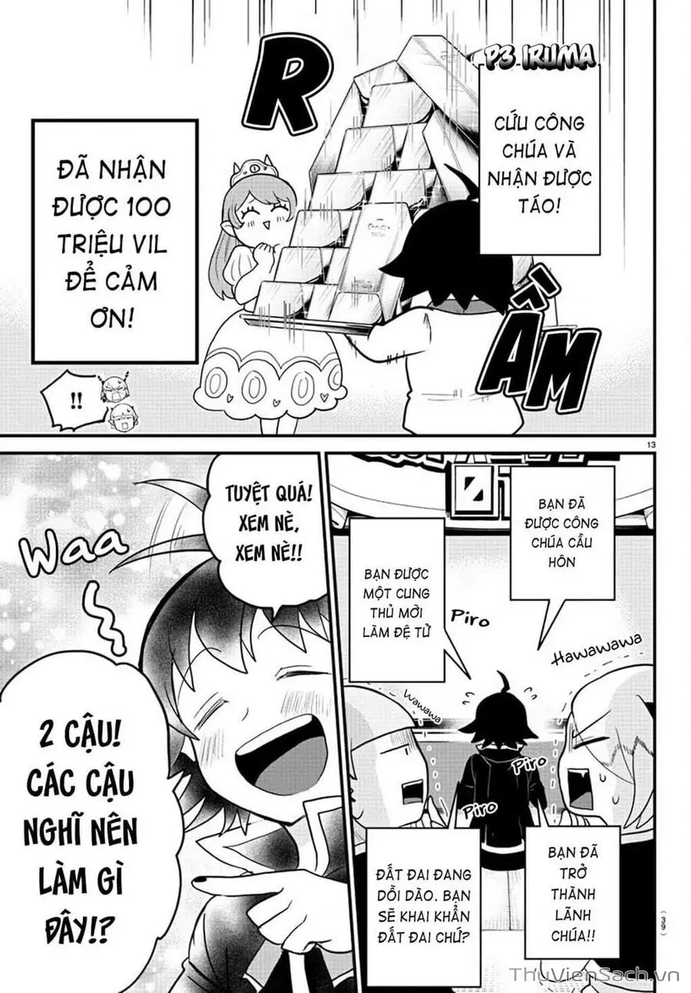 Truyện Tranh Chào Mừng Cậu Đến Trường Iruma-Kun trang 7