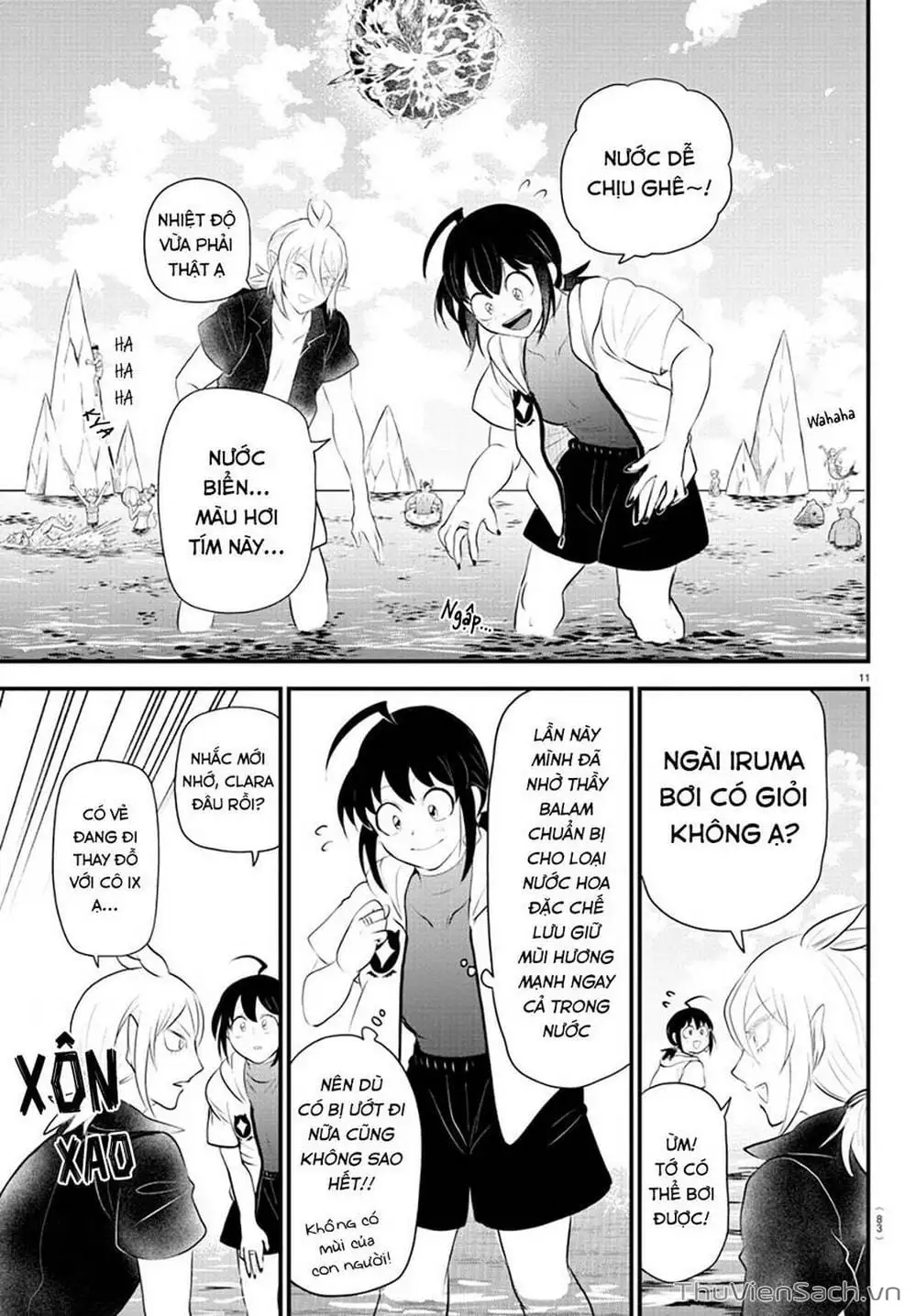 Truyện Tranh Chào Mừng Cậu Đến Trường Iruma-Kun trang 7