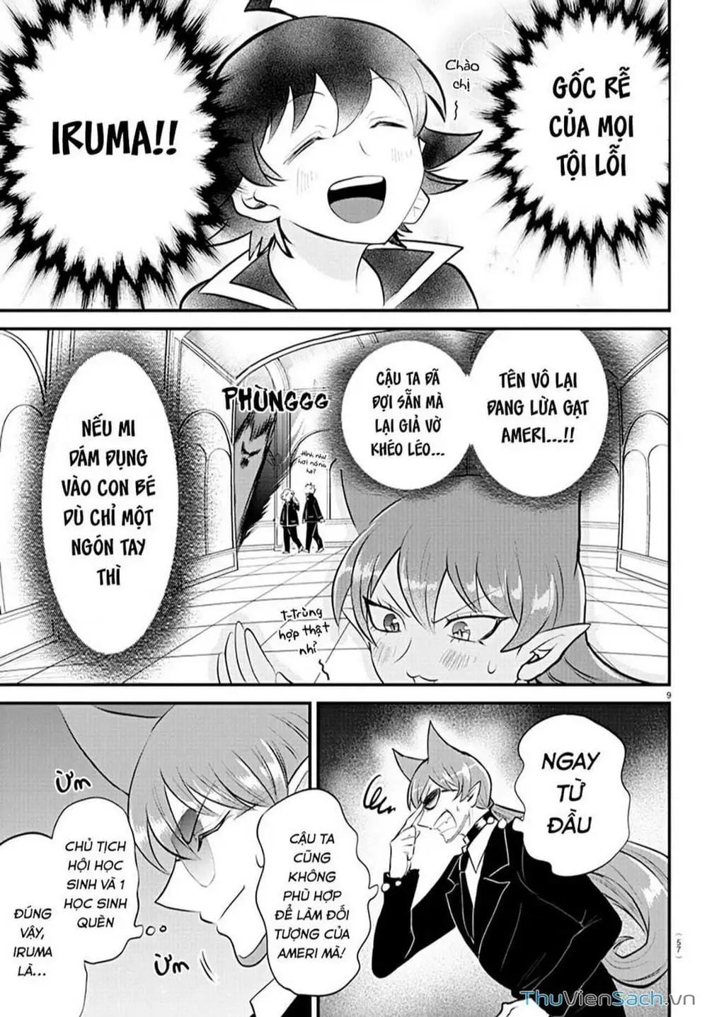 Truyện Tranh Chào Mừng Cậu Đến Trường Iruma-Kun trang 7