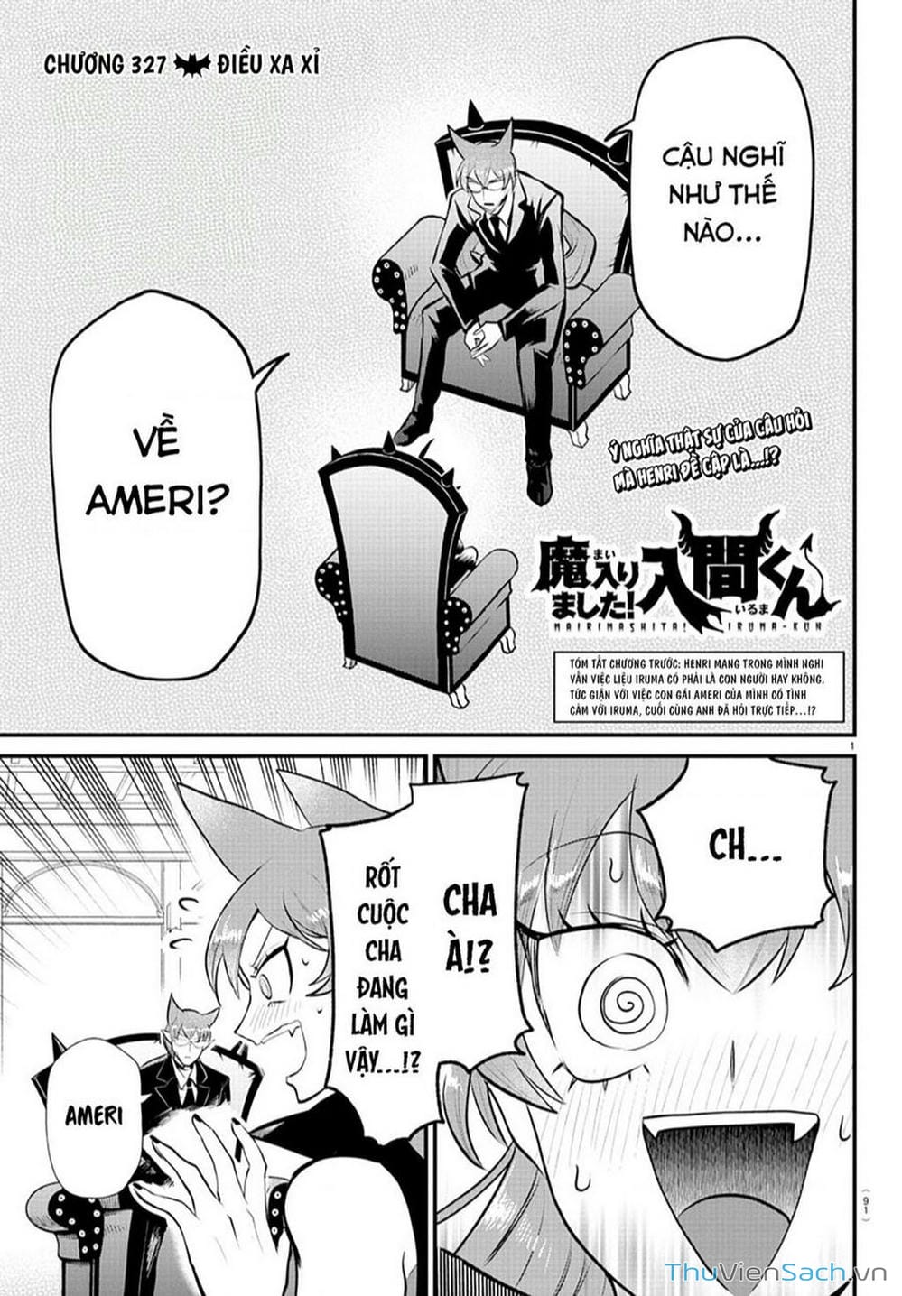 Truyện Tranh Chào Mừng Cậu Đến Trường Iruma-Kun trang 7