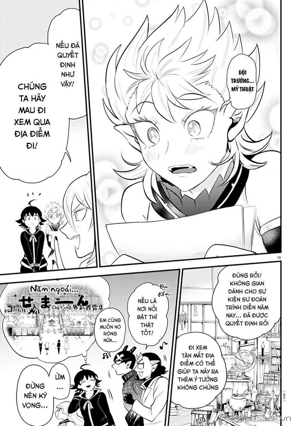 Truyện Tranh Chào Mừng Cậu Đến Trường Iruma-Kun trang 7