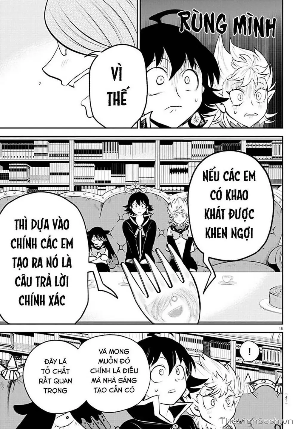 Truyện Tranh Chào Mừng Cậu Đến Trường Iruma-Kun trang 7