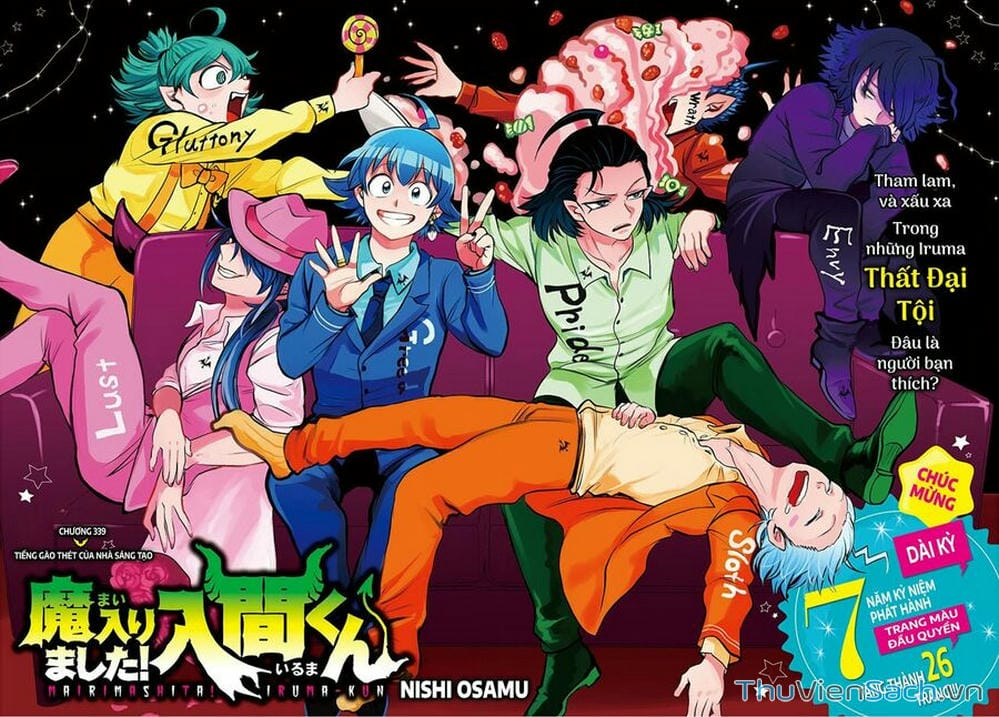 Truyện Tranh Chào Mừng Cậu Đến Trường Iruma-Kun trang 7