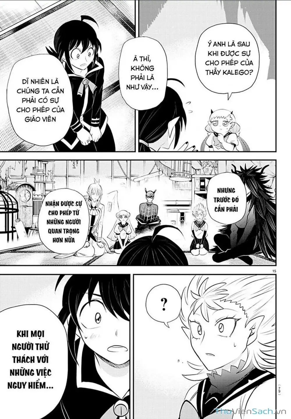 Truyện Tranh Chào Mừng Cậu Đến Trường Iruma-Kun trang 7