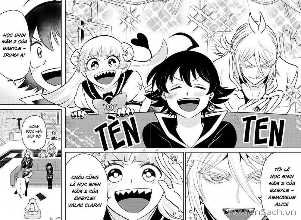 Truyện Tranh Chào Mừng Cậu Đến Trường Iruma-Kun trang 7