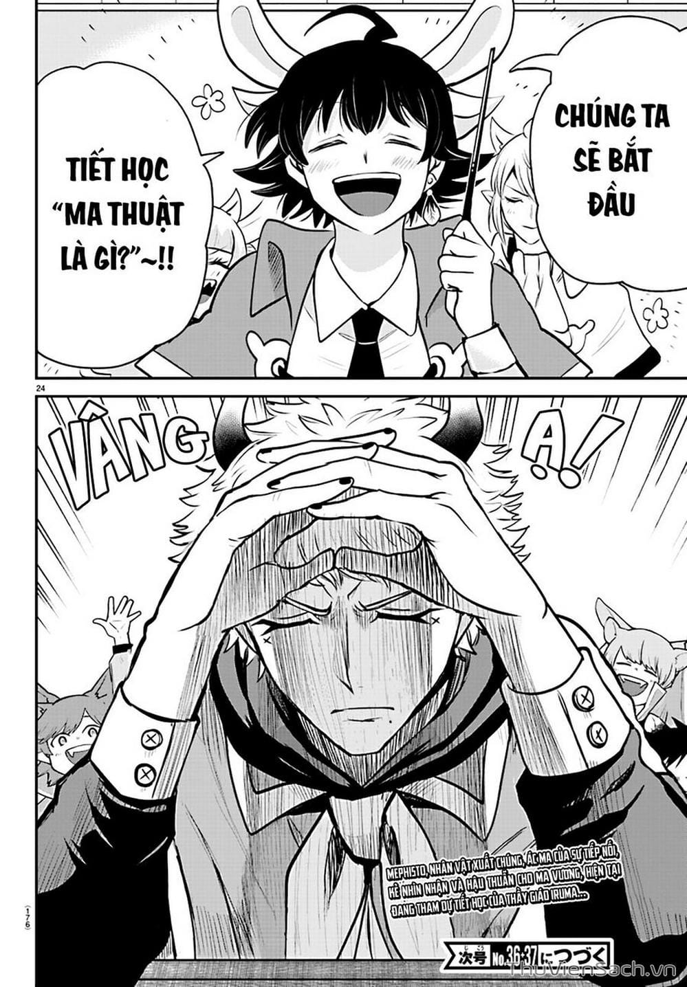 Truyện Tranh Chào Mừng Cậu Đến Trường Iruma-Kun trang 7