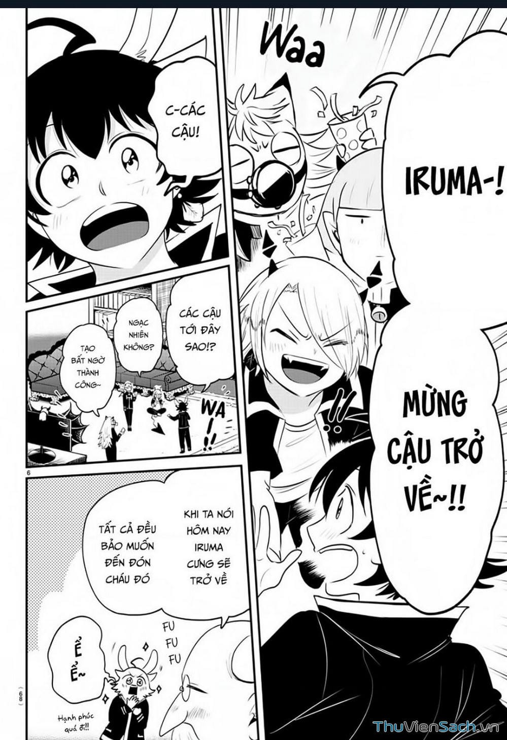 Truyện Tranh Chào Mừng Cậu Đến Trường Iruma-Kun trang 7