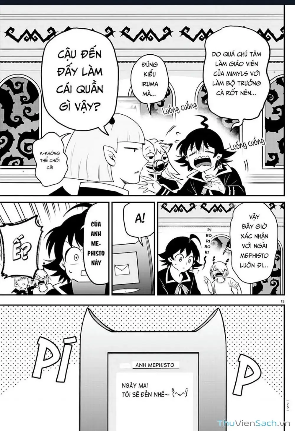 Truyện Tranh Chào Mừng Cậu Đến Trường Iruma-Kun trang 7
